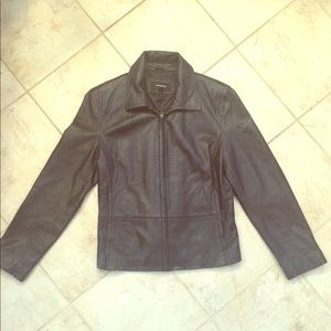Colebrook Essentials Leather  Leather Jacket